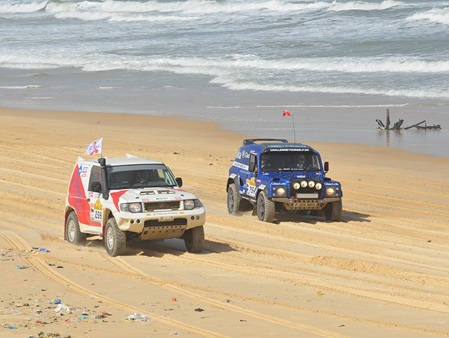 Zieleinfahrt Dakar